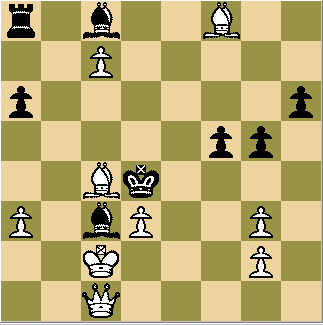 r2b2B2/2p5/p6p/5pp1/2Bk4/P1BP2P1/2K3P1/2Q5