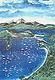Antigua painting "English Harbour" by Freeston E. Williams.