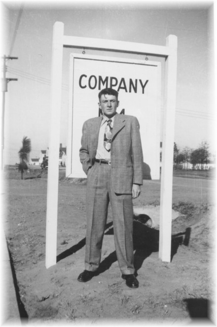 Dad in the Army