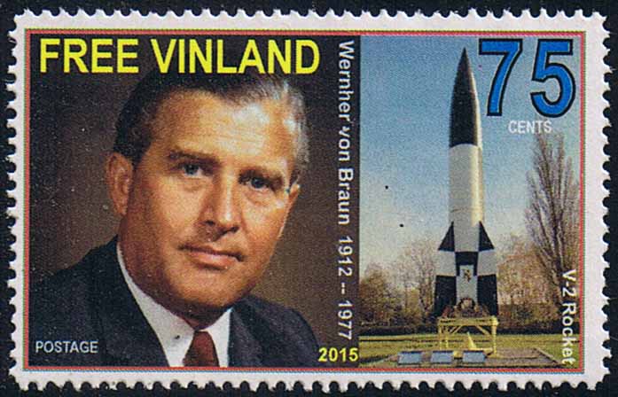 FVR 2015 Space pioneers, 75c