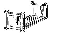 20' Flat Rack