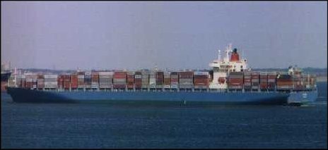 ship in profile
