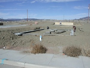 Stem wall forms are up on Lot 840-Dec 9