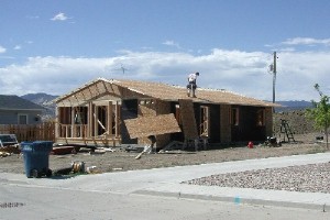 Walls up in one day