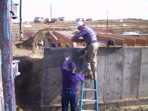 Installing Floor Joists
