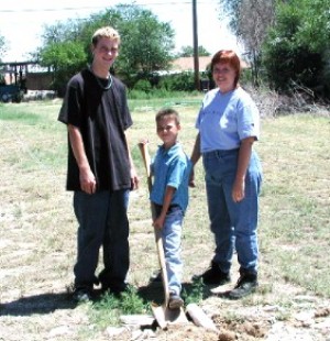 Mrs. Laura Jones and Family