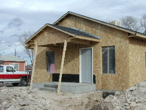 Concrete Stoop has been poured