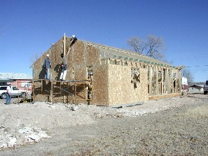 Front view looking North East