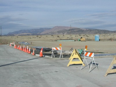 View of our property looking North