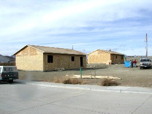 Roof Sheeting completed on 1/25/03