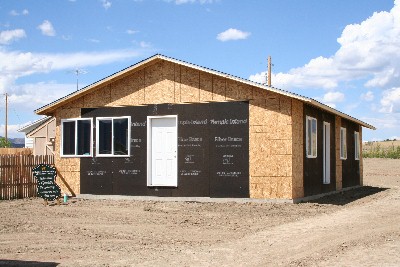Shingled and ready for Electrical/Plumbing