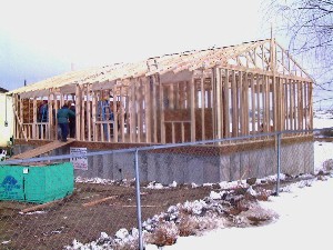 All Trusses Installed