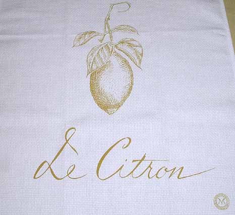 Towel Le Citron