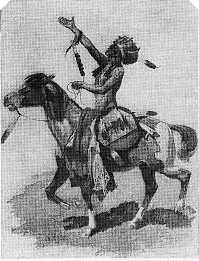 picture of mounted warrior