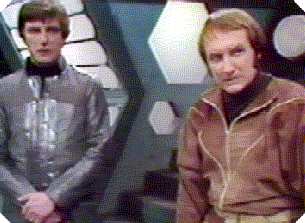 Avon and Vila from 'Blakes 7'