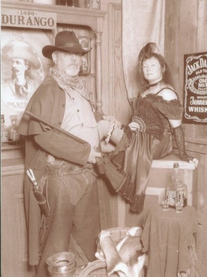 Myself and fellow western author, Ron