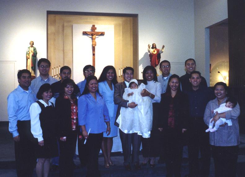 Angelo's Christening