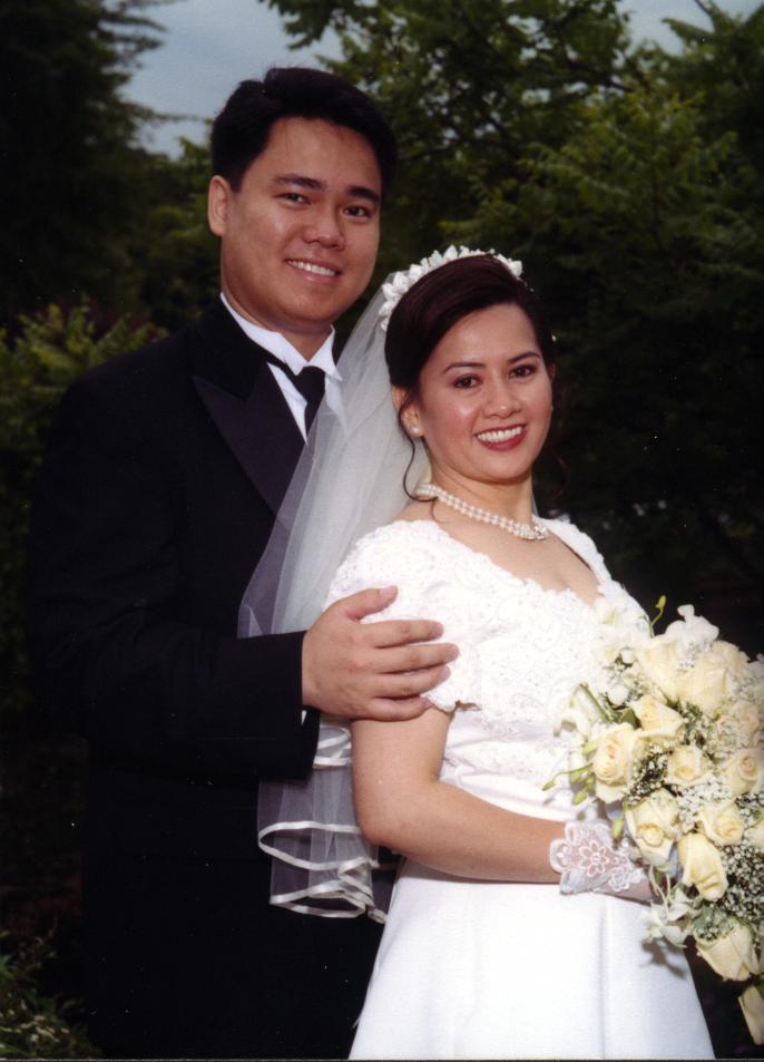 Ching with husband, Jeff
