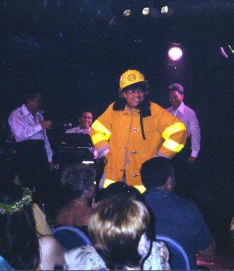 Egay as the Fireman
