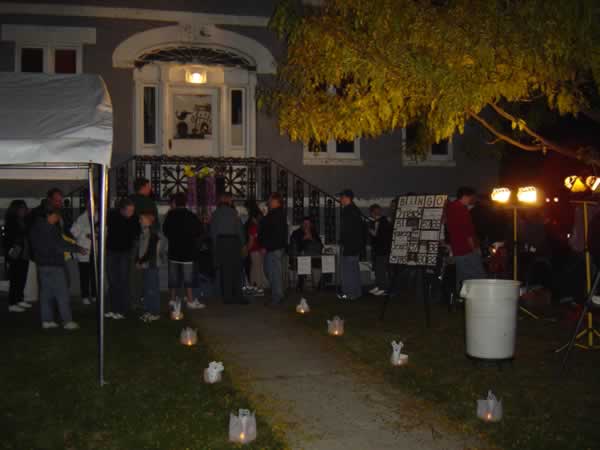First Annual Haunted Jail, October 2004