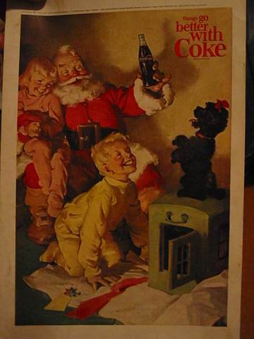 Vintage 1960s Coca Cola print advert
