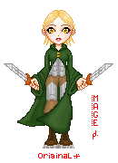 Fuah! Twin swords! Eat it!