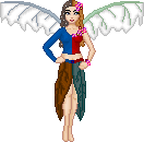 Holly. I mad her for a contest over at Xandorra's. She didn't place but I still like how she turned out none-the-less.