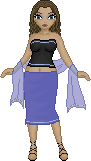 Josie. I absolutley love this doll. Mostly because I was able to make a shawl on MS Paint.