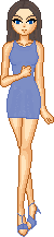 Mel. I entered her into the same contest. There supposed to be a duo...as you can see they have the same dress. I'm sooooo lazy ^^