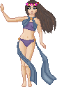 Mellina. Just wanted to try doing folds in cloth and stuff. Now that I look at her I really don't like her all that much XP