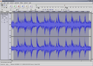 Main clipped section 1st closeup -- waveform