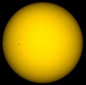 Shuttle Atlantis and International Space Station in front of the Sun. Fantastic!