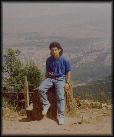 Mario Fernando en Monserrate !