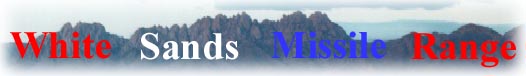 White Sands Missile Range Banner