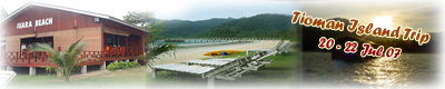 3D2N at Juara Beach Resort, Tioman