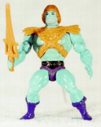 Why did Skeletor build a life-size He-Man?