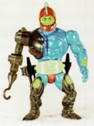 OK, he was the 2nd coolest. His arms could change into different weapons, and he had a loop on his head!