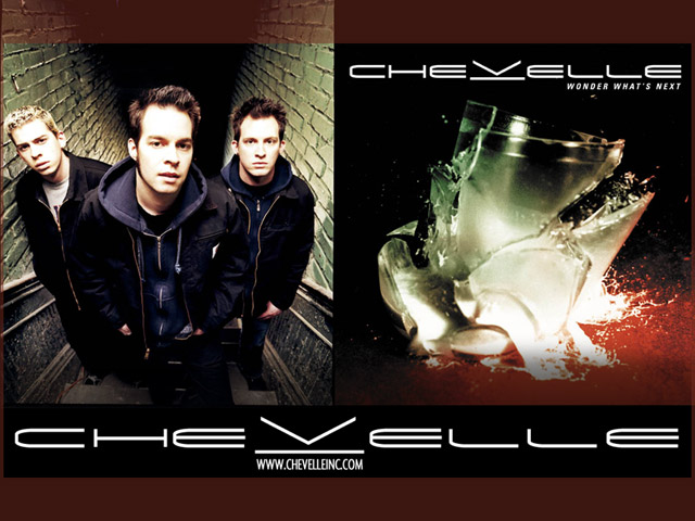 Chevelle will have you "Seeing red again" with their musical stylings which sound similiar to Tool.