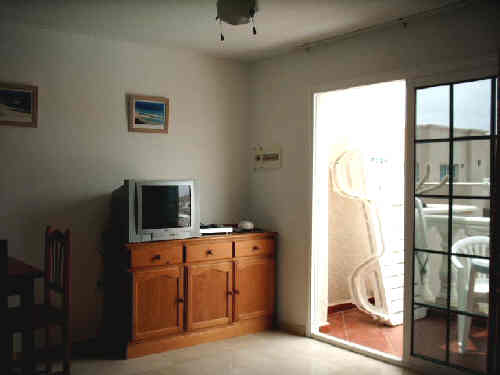 Balcony and TV apartment for rent Caleta de Fuste Canary Islands
