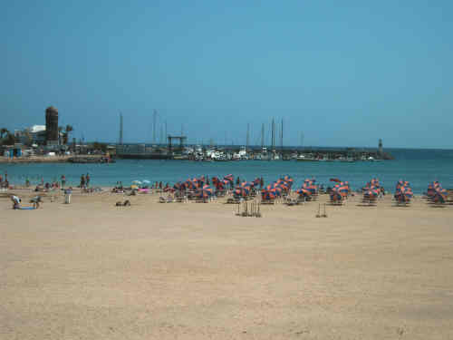 Beach at Caleta de Fuste