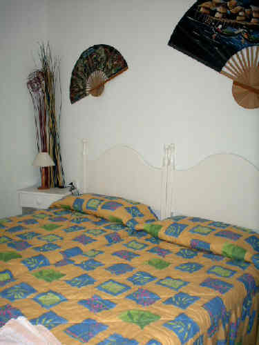 Bedroom of apartment for rent central Caleta, Fuertventura