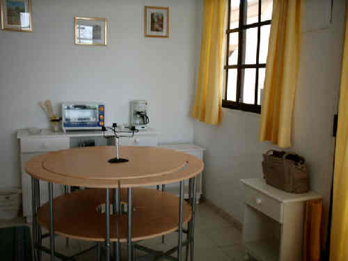 Dining area of central Caleta apartment, Fuerteventura