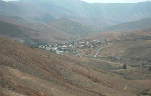 Betancuria mountain road Fuerteventura