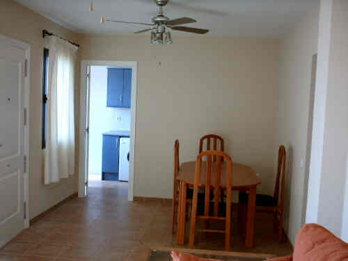 living room/dining area, bungalow for long let Fuerteventura 