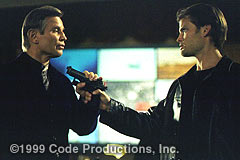 'Shoot me and you won't get paid for doing this movie...You can get your quarter later'