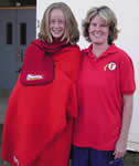 Scarf, Blanket and Fan Shirt