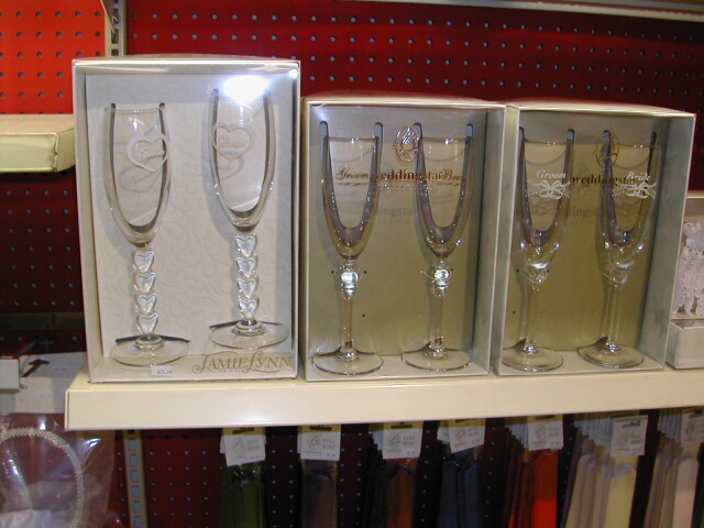 Toasing glasses