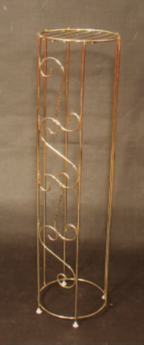 click to rent Brass Plant Stand - $15/pair