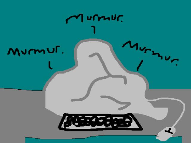 Another one of our slow computers. IT'S ROCK STEADY! ha haaa. Wow. That was gay.