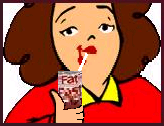 Rosie O'Donnel is a proud "sponser" for Fat Fast!